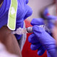 A flu vaccine.